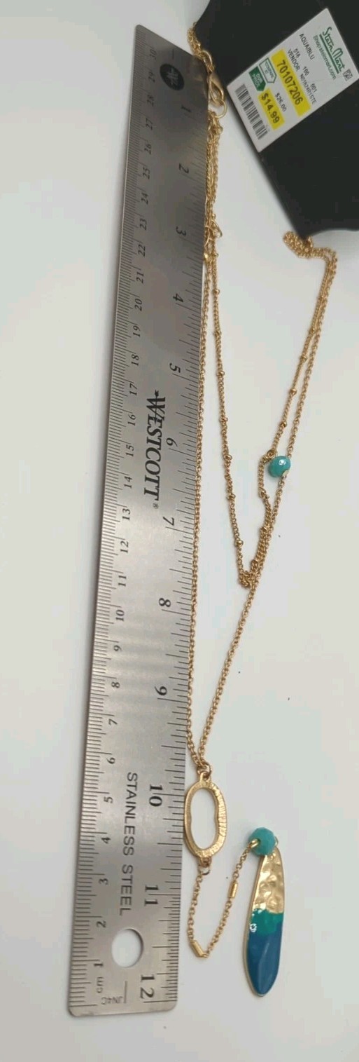 Fashion Jewelry Necklace Bundle Lot Of 3 Gold Tone NWT All Occasions Styles