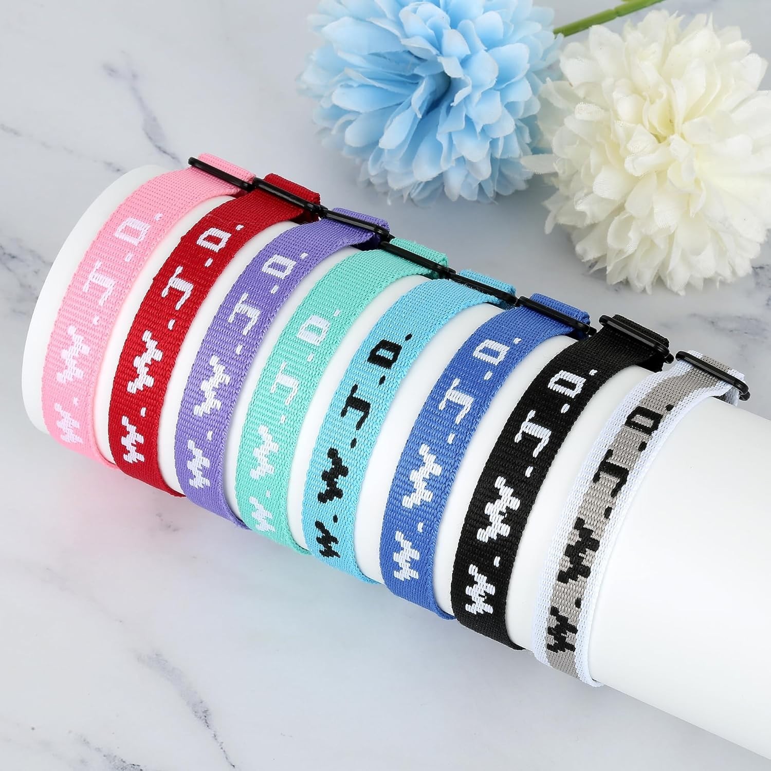 WWJD Christian Bracelet Pack for Women Men, Christian Jesus Gifts Adjustable …