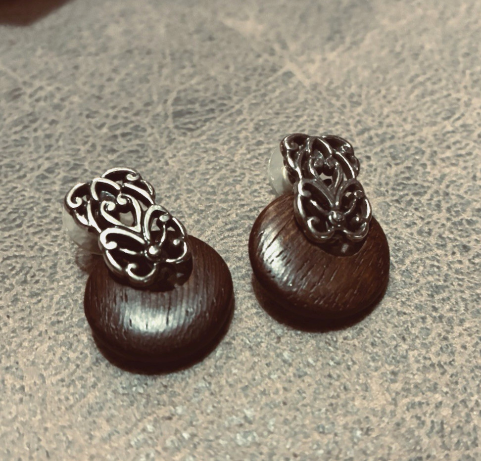 BRIGHTON ‘Katu’ Wood Post Earrings
