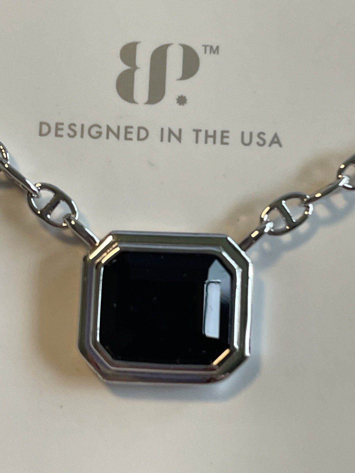 Ring Bomb Party NK88950 Once Made Of Mist Black Onyx CZ 18 + 2.5 Extender