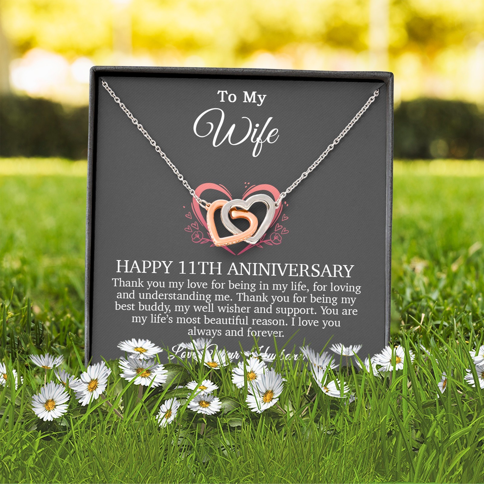 11th Anniversary Gift For Wife, 11 Year Anniversary Gifts, 11th Wedding Annivers