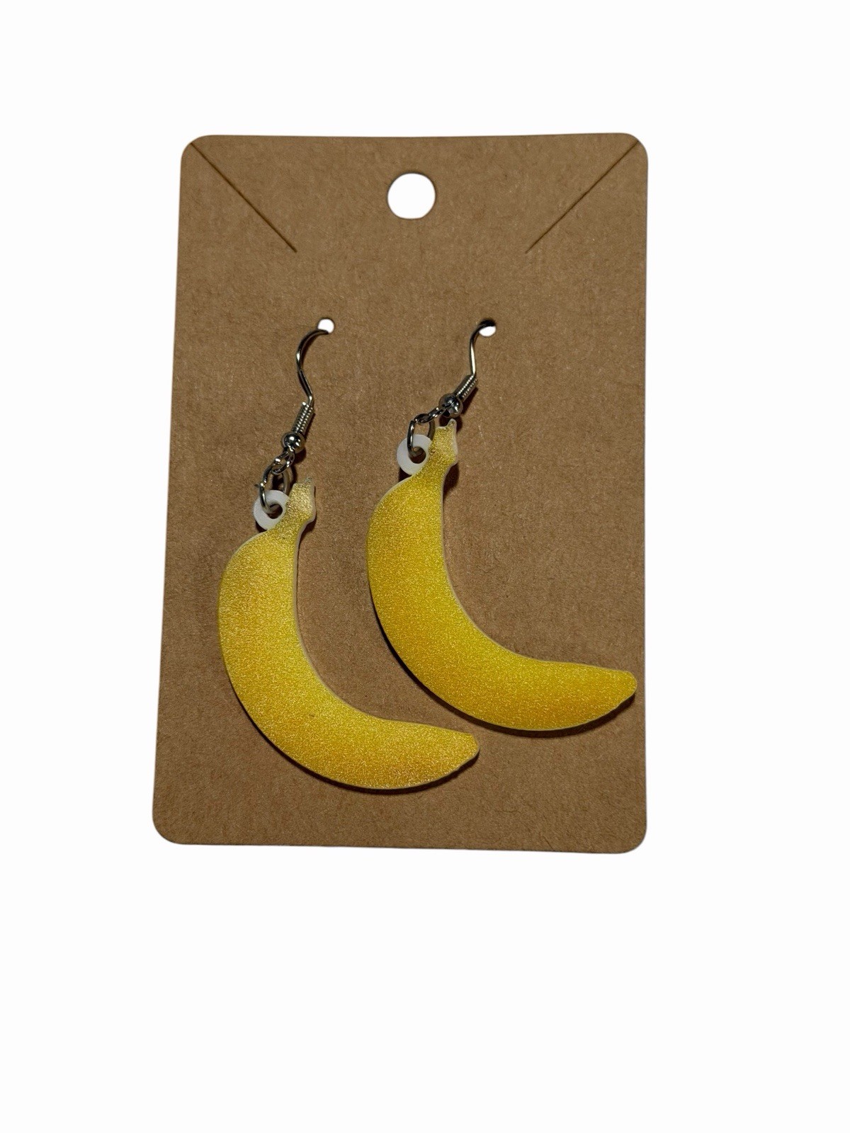 NEW Novelty Fashion EARRINGS banana fruit food