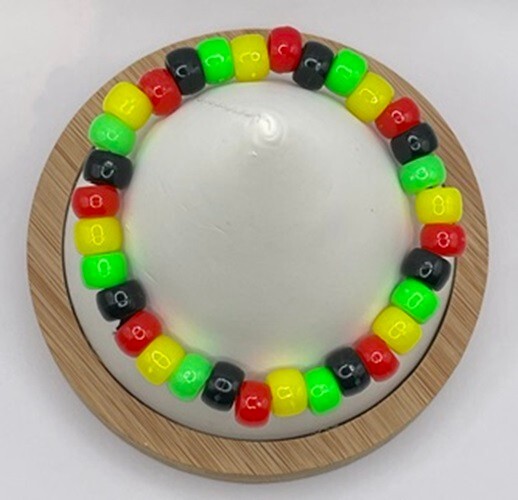 Handmade Fashion Bracelet 8mm Beads 7inch Stretchy Party Jewelry Sparkle Gift