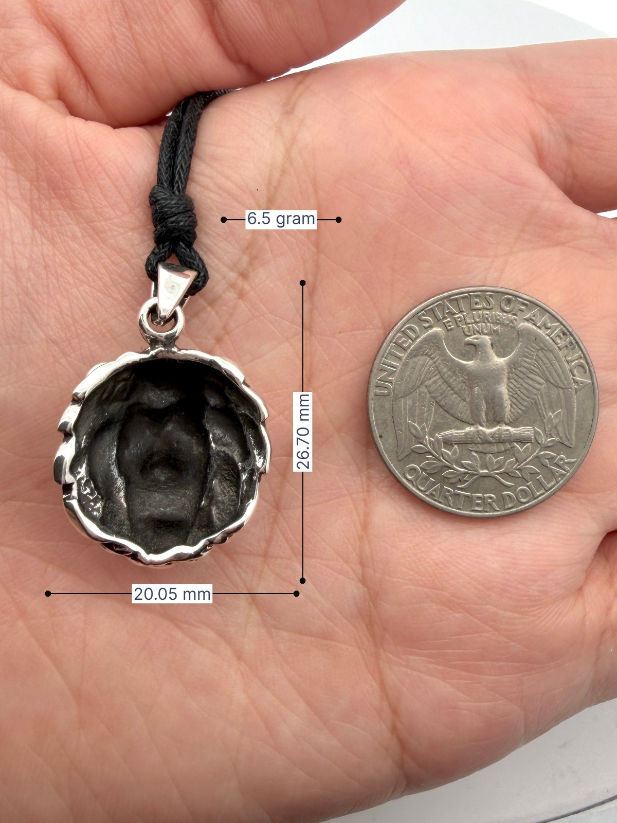 Lion Of Judah Leo 92.5 Sterling Silver Pewter Brass Necklace Pendant Jewelry