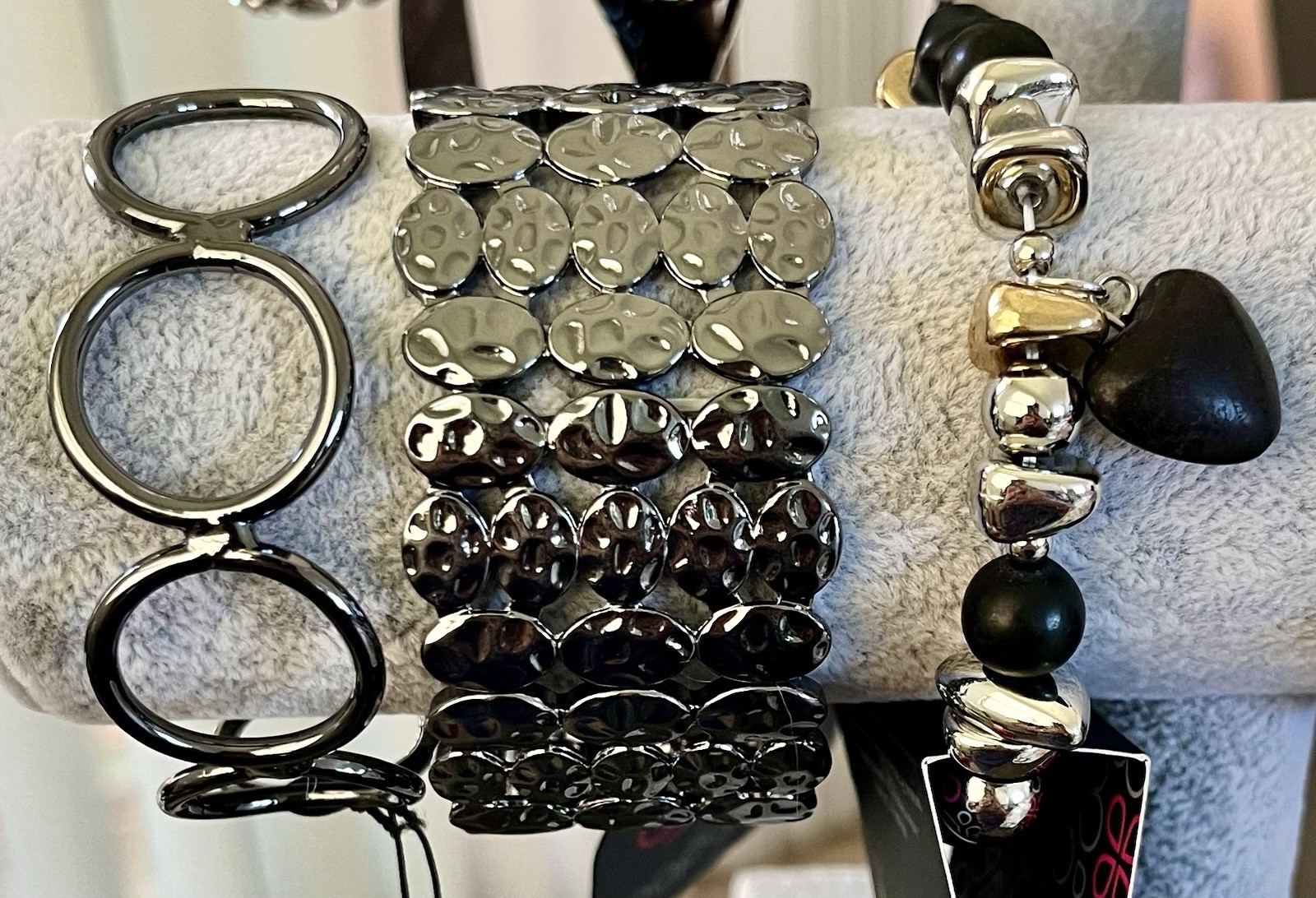 12 Black/GM Bracelets by Paparazzi. Classic Pieces for All Occasions! NWT