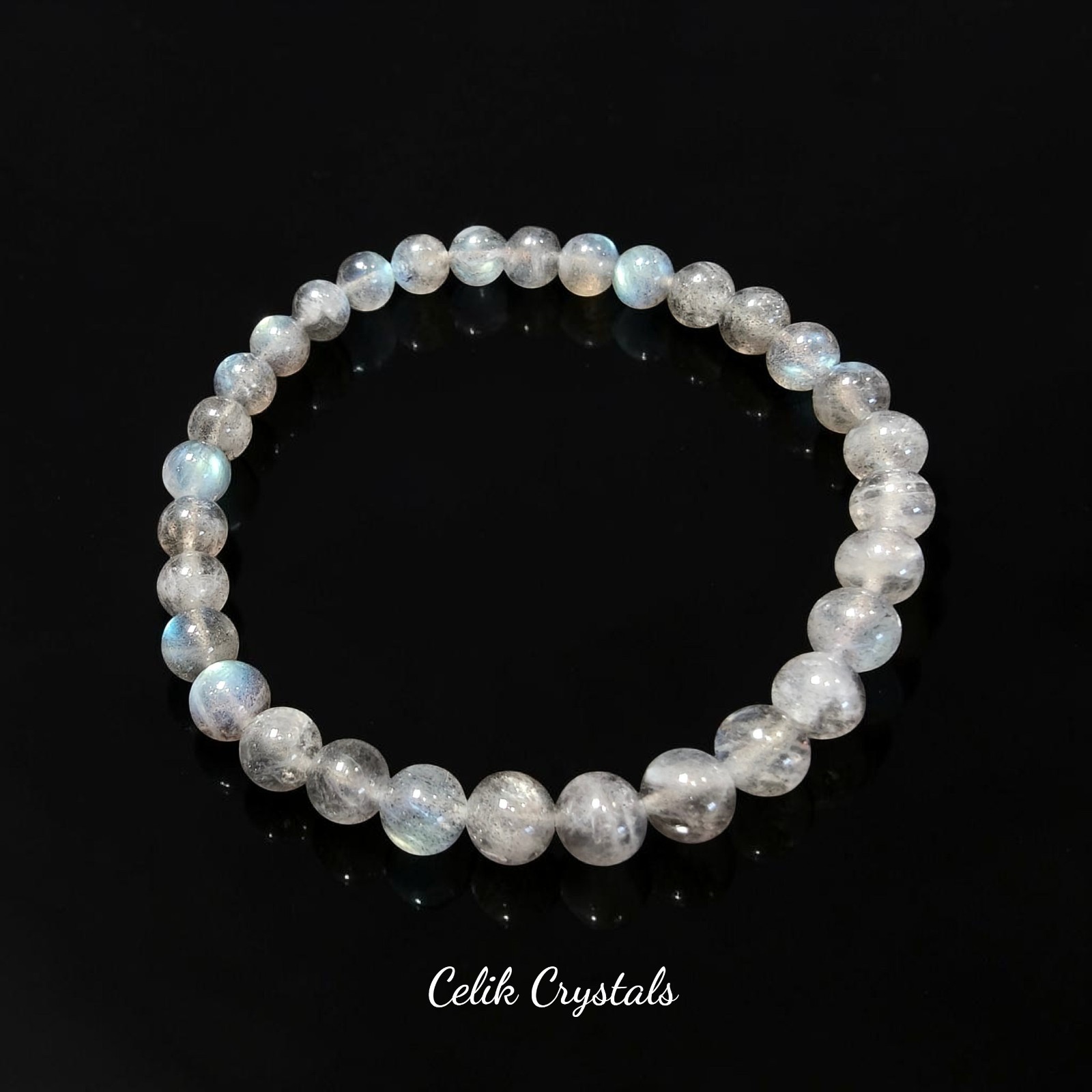 AAA Labradorite Bracelet Natural Stones 6mm Healing Unisex Crystal Bracelet