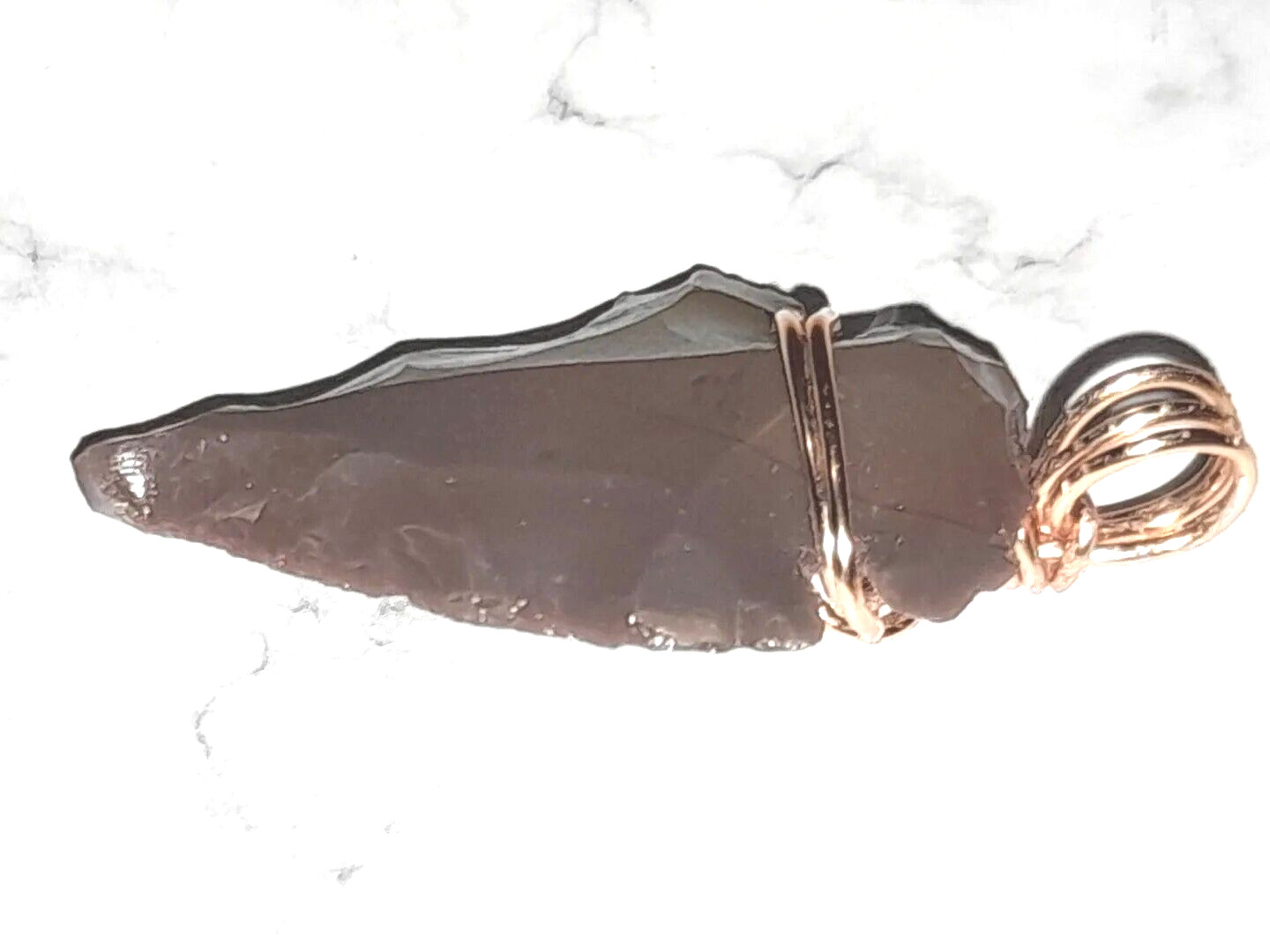 Natural jasper Arrowheads necklaces male female new pendants jewelry Gift unisex