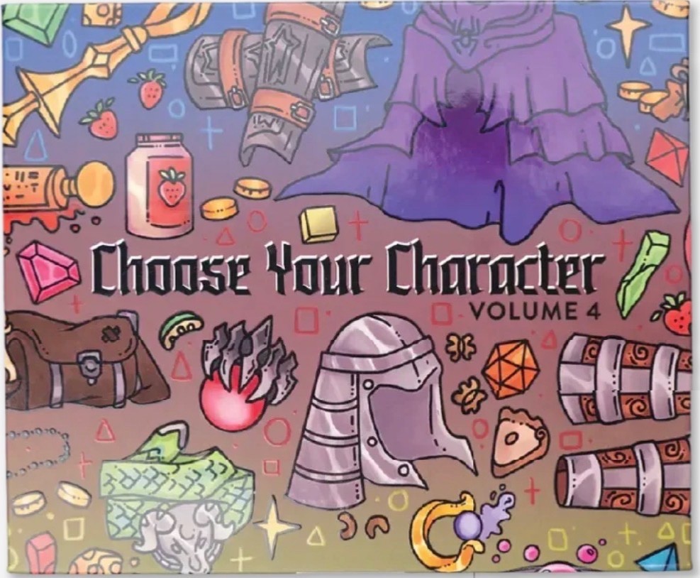 “ZOX CHOOSE YOUR CHARACTER VOLUME 4” MEDIUM NIP GLOW IN THE DARK DICE