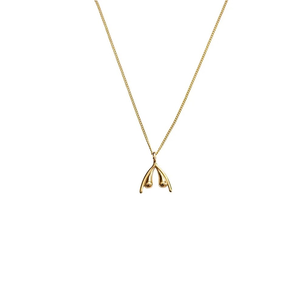 NEW Women’s Empowerment Gold Clitoris Necklace by Womanizer