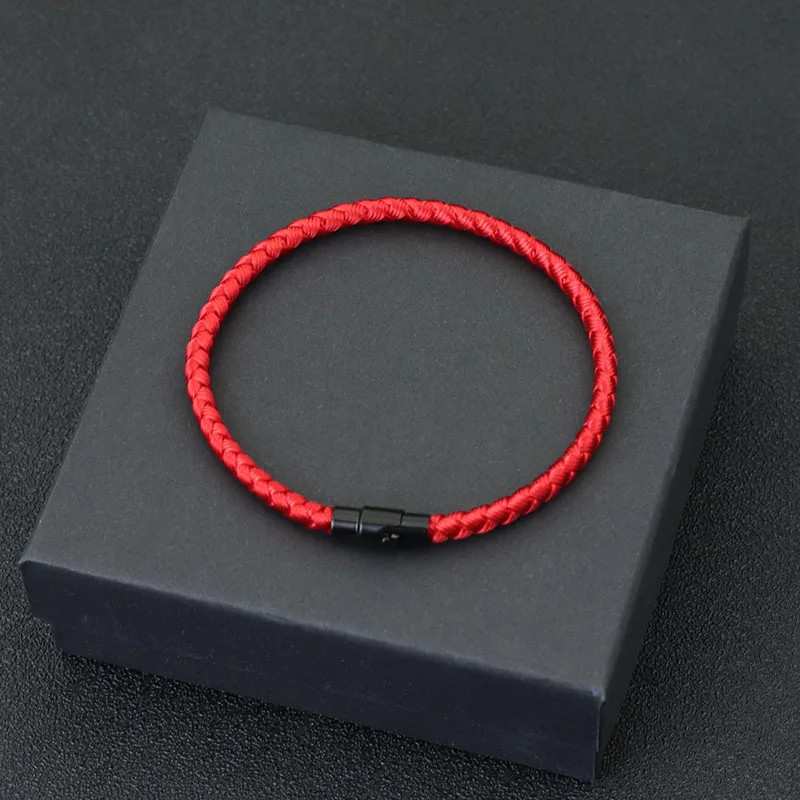 Grade a Keel Rope Bracelet Men Femme Lucky Red Thread Braclet Attract Mirco Mage