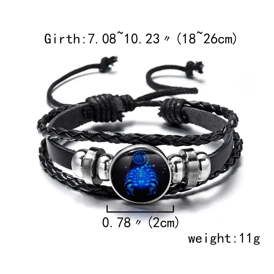 Zodiac Sign Spirit Bracelet Manifest Your Desires The Desire Horoscope Gift 2025