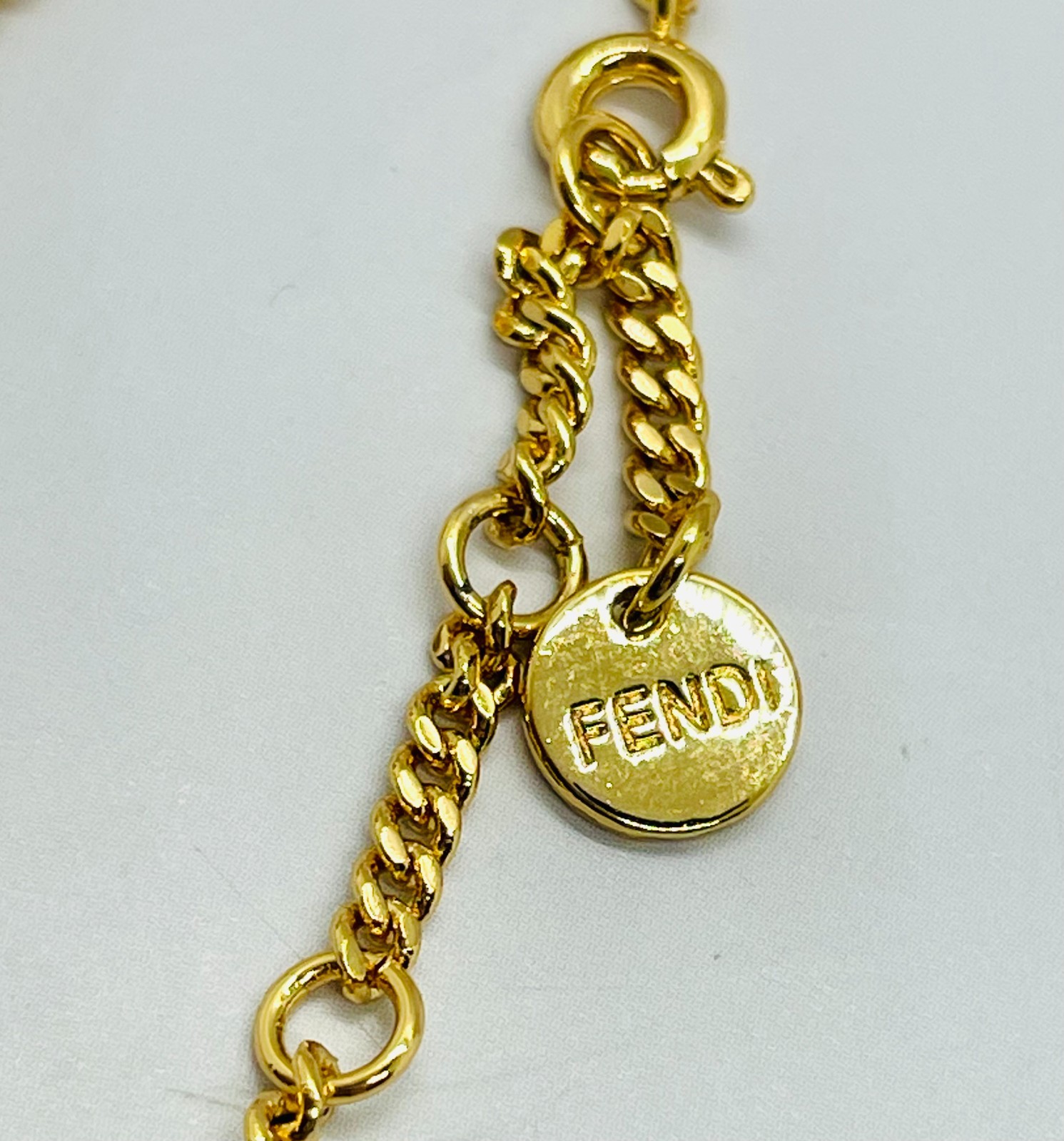 FENDI FF Key Charm Bracelet – Pre owned / ME6196