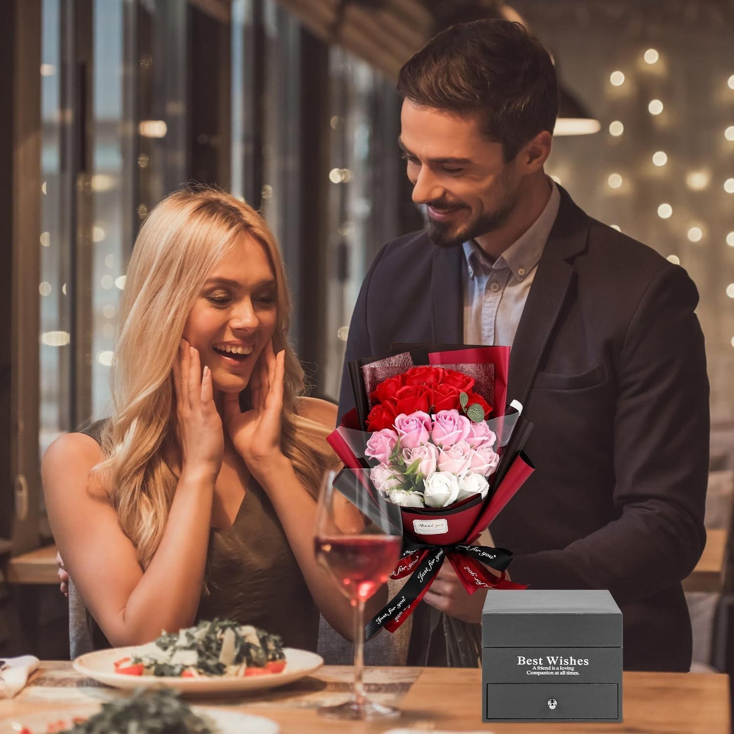 Romantic Love Anniversary Birthday Wedding Valentines Gifts for Wife Girlfriend