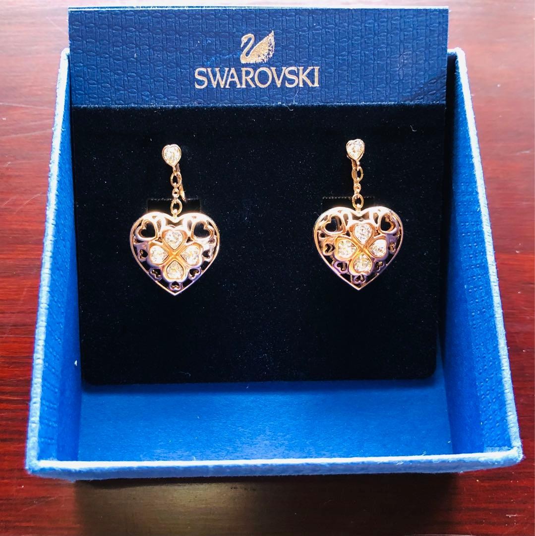 Swarovski Crystal Pendant 1.5×2.5cm No Box Authentic with Stamp
