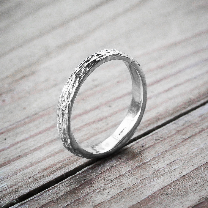 Not Enhanced 925 Sterling silver 925 Ring plating white and black From Thai