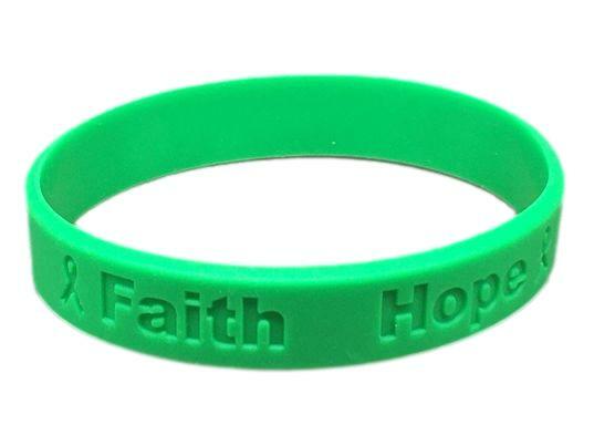 1 Mental Health Awareness Bracelet – High Quality Silicone Bracelet