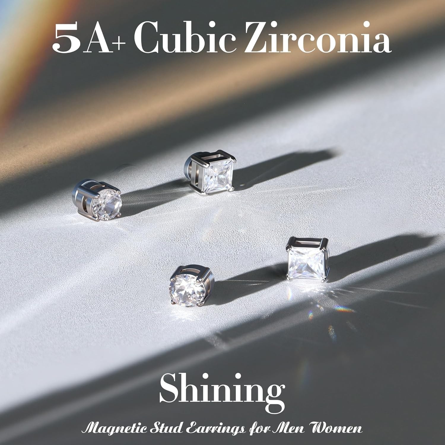 Fashionable Non-Pierced Magnetic Earrings Set – Perfect Gift for All Occasions