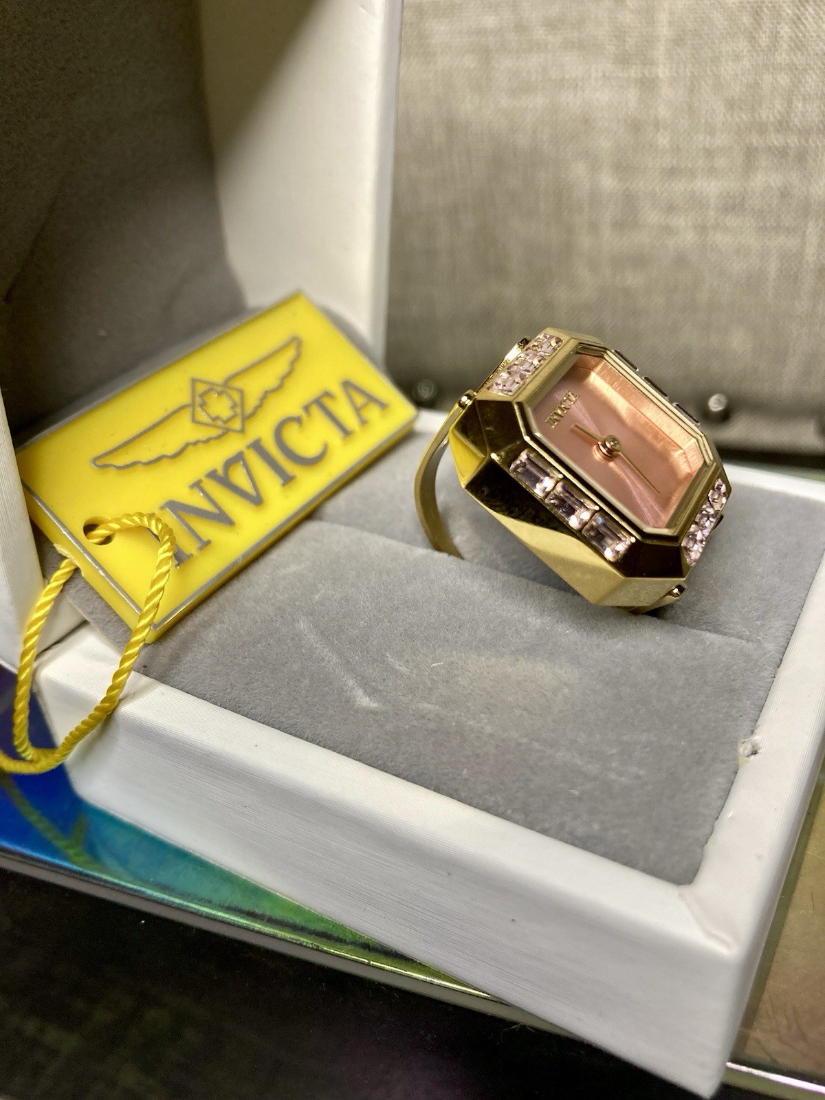 Ring Watch By Invicta – Gold Tone Brand New