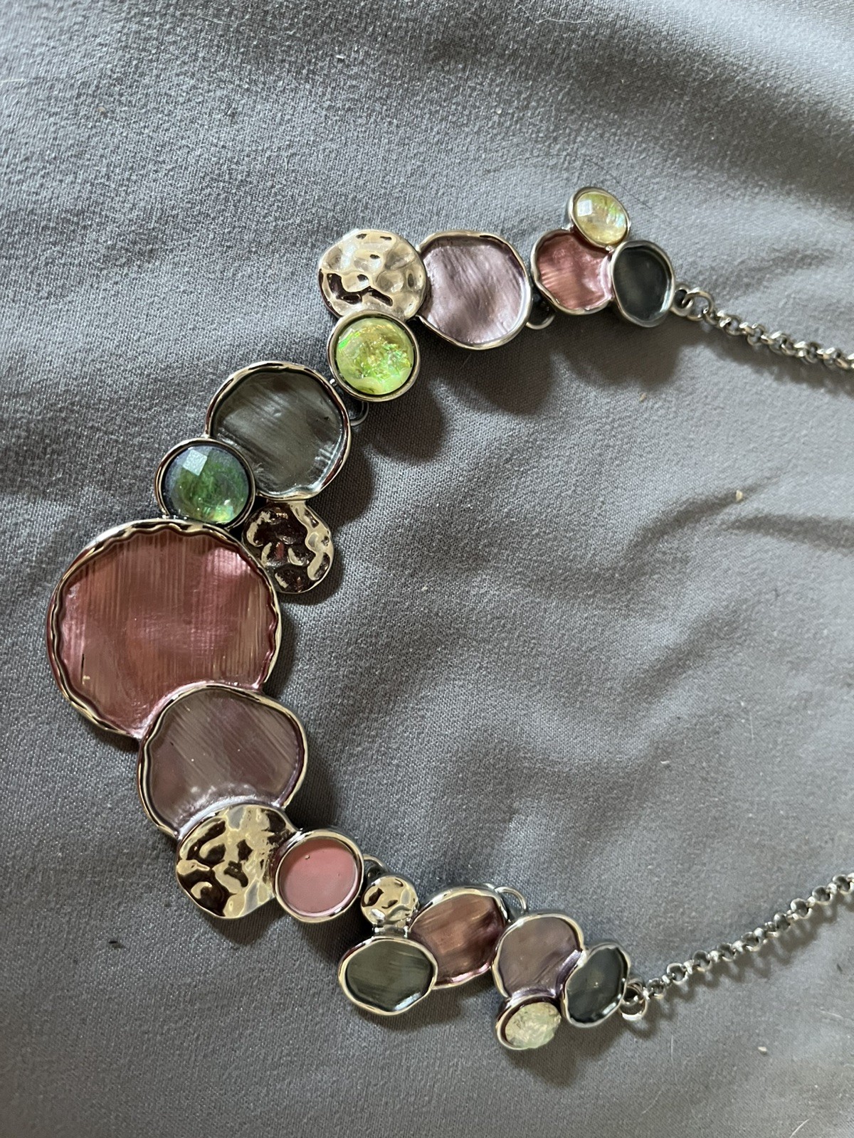 Jewelry – Necklace, earrings, hummingbird pin