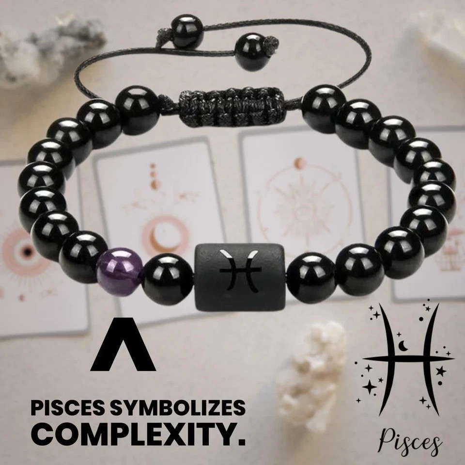 Bracelet Zodiac Horoscope 12 Signs – Constellation Bracelet unisex