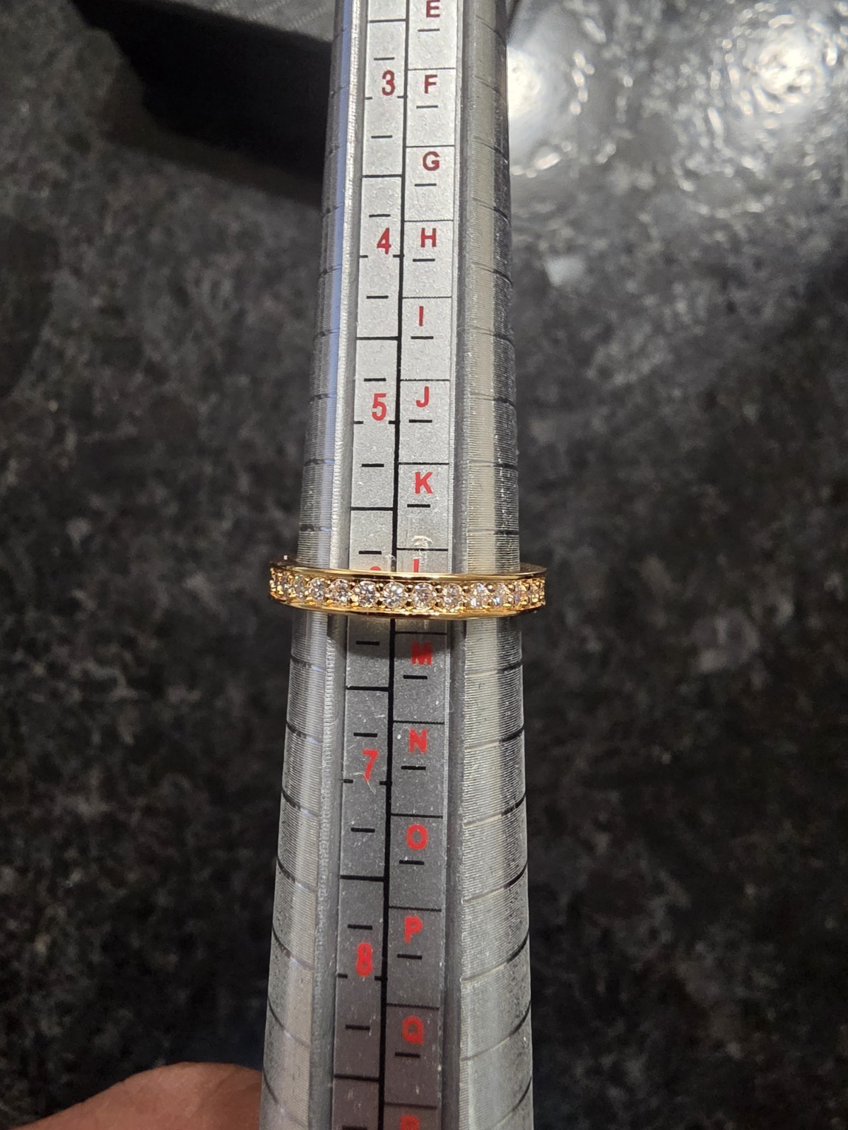 1.0ct Moissanite Channel Band Ring 925 Sterling Silver GRA Certificate Size 6
