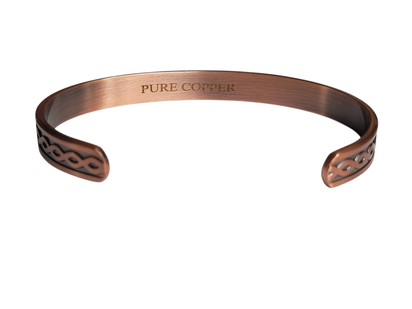Pure Copper Magnetic Bracelet Arthritis Pain Therapy Men Women Cuff Infinity
