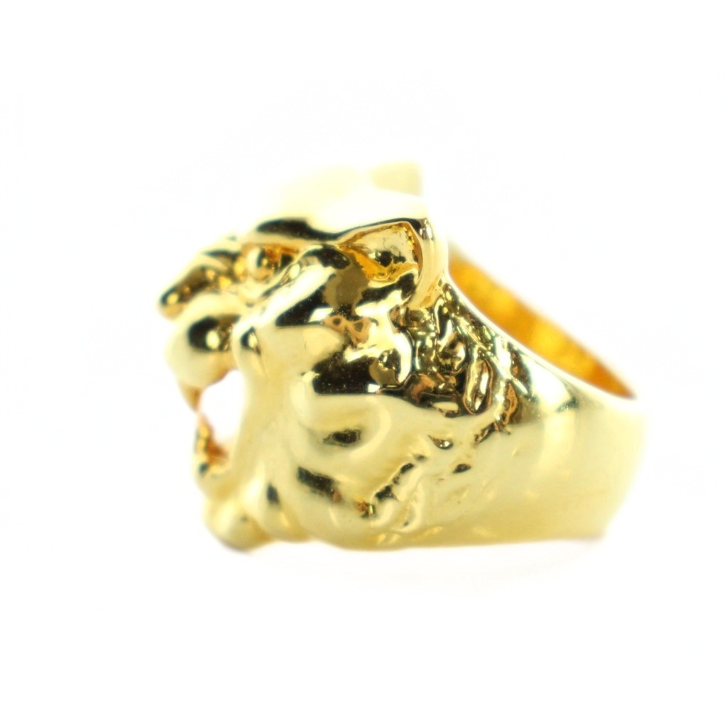 Hysterics Tiger Logo Gold Ring 11 No Stamp Men’s Jewelry AB Condition