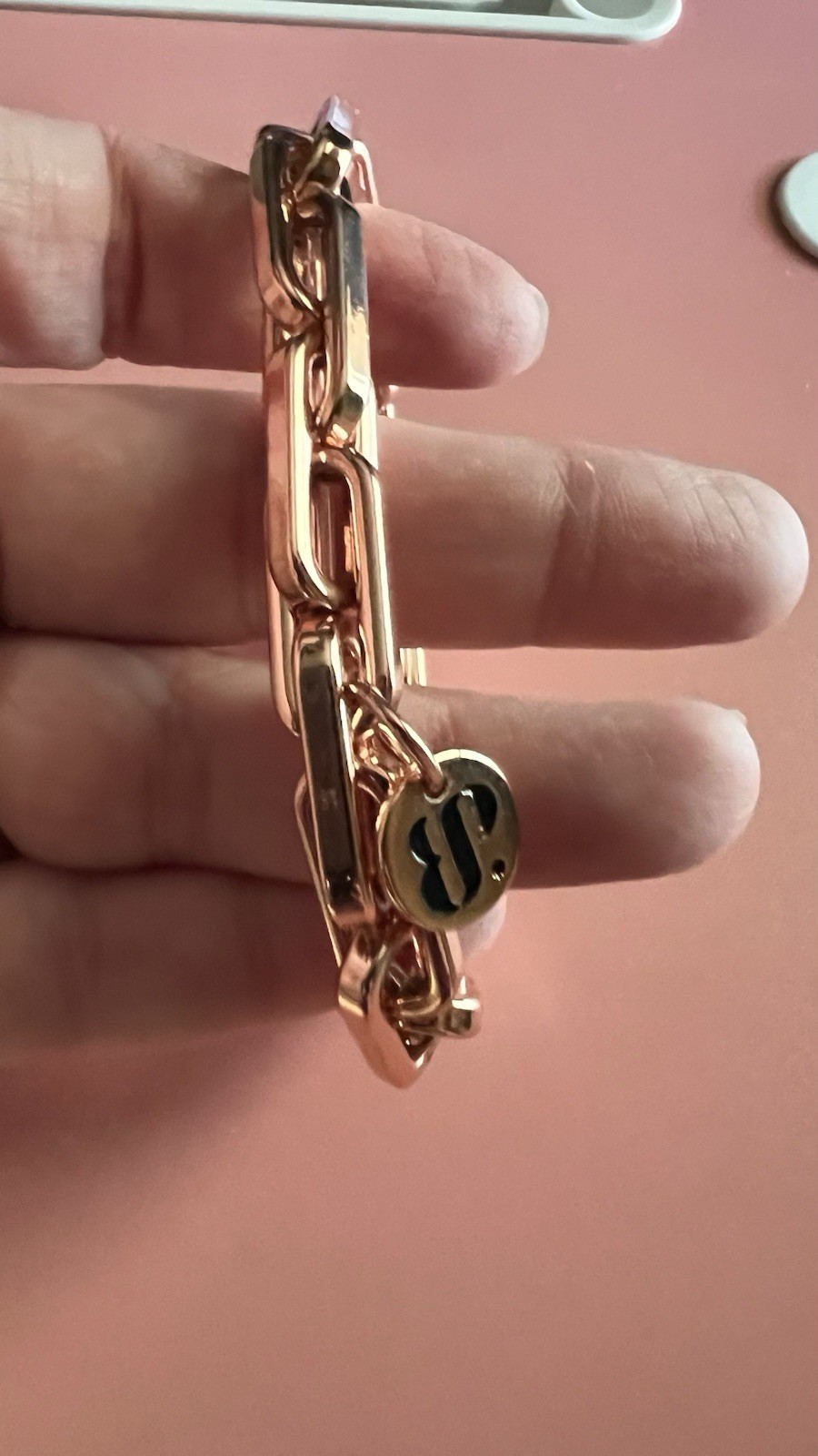 BP Rose Gold Stretchy Bracelet