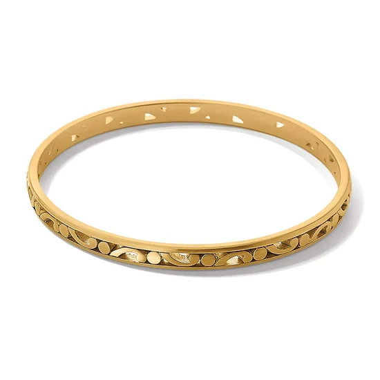 NEW Brighton Jewelry CONTEMPO Gold Slim Bangle Bracelet JF0113 NWT $62.00