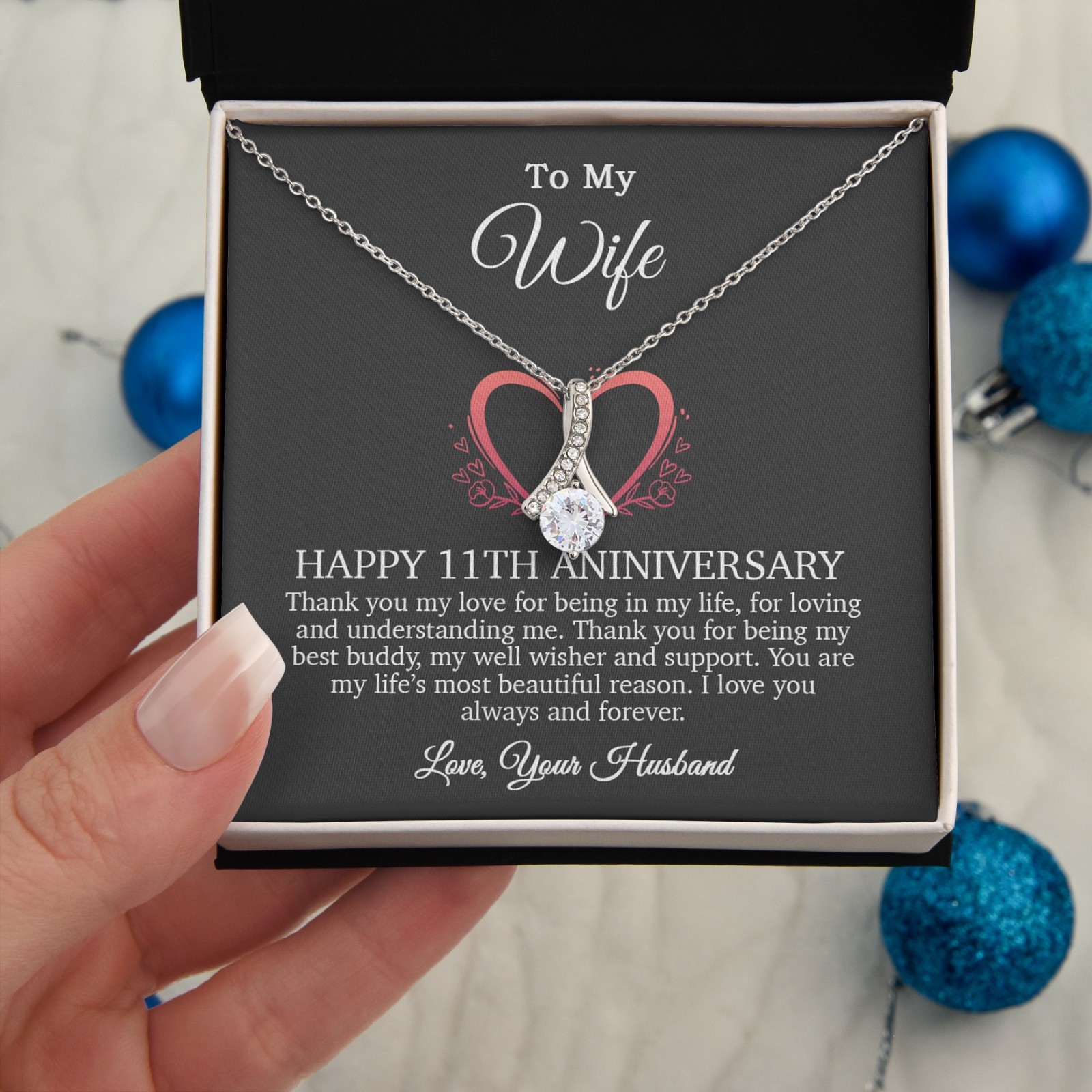 11th Anniversary Gift For Wife, 11 Year Anniversary Gifts, 11th Wedding Annivers