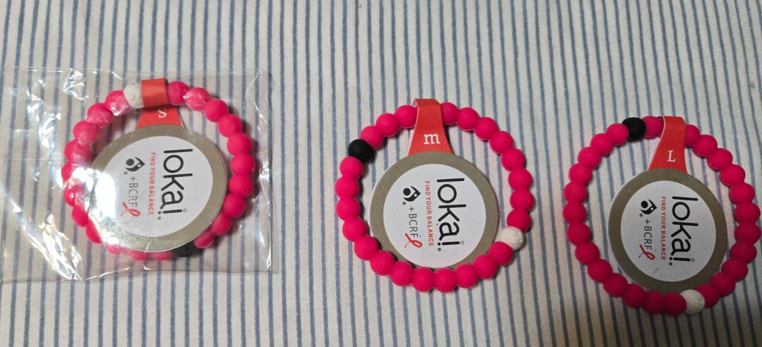 Lokai Bracelets Assorted Colors Size S M L