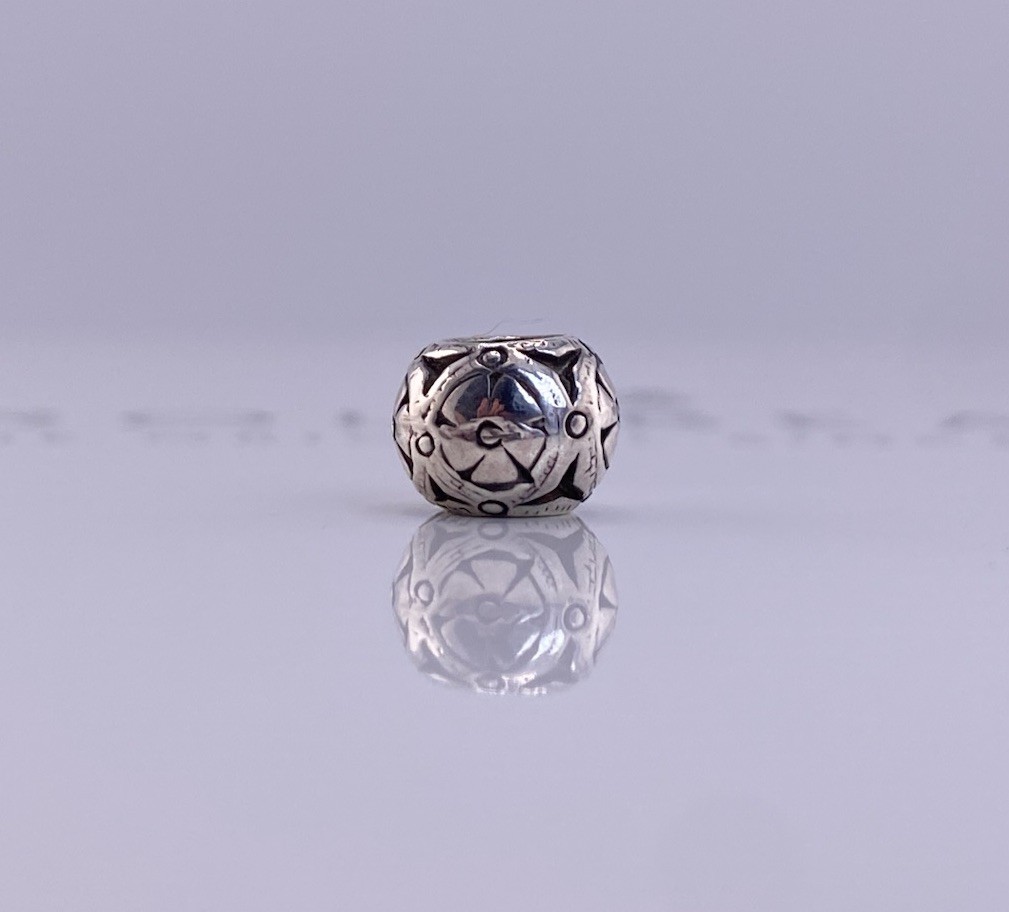 Trollbeads Feel Good Silver Bead Limited Edition Sterling Silver Charm New