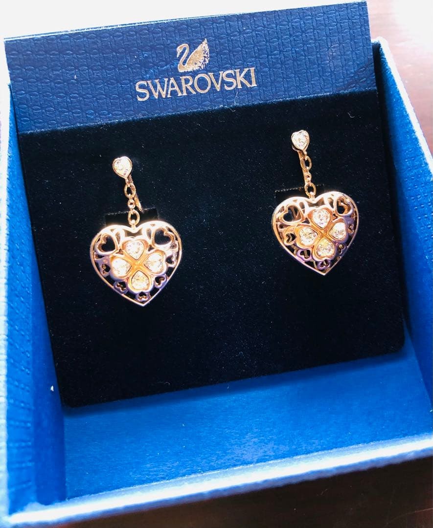 Swarovski Crystal Pendant 1.5×2.5cm No Box Authentic with Stamp