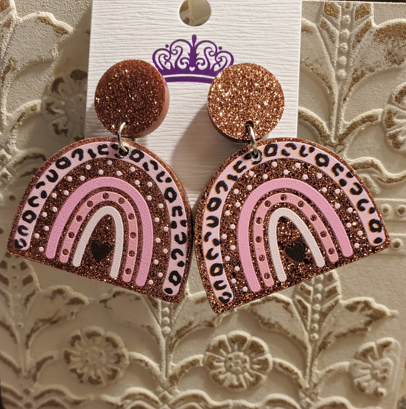 Rainbow Dangle Earrings