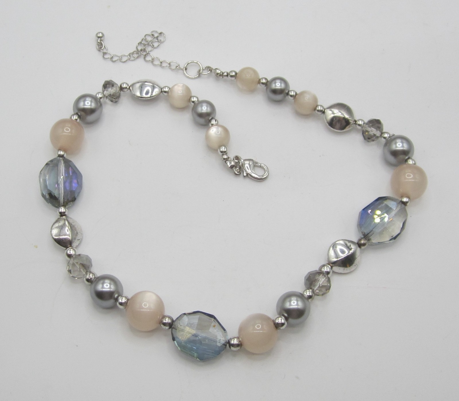 Glass & Acrylic Bead Necklace 17+ in., Fashion