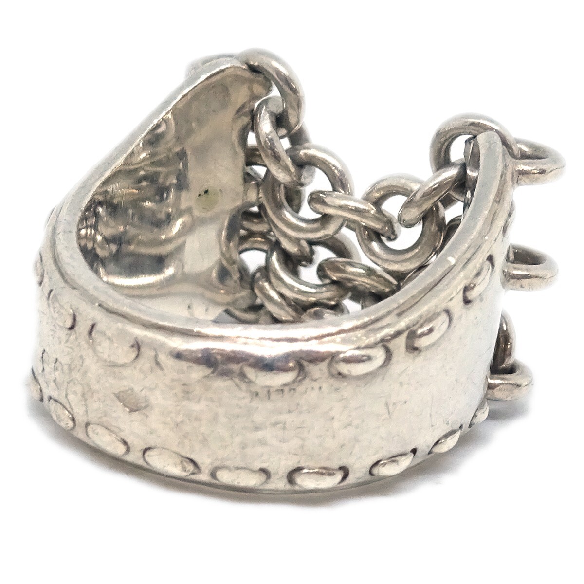 Hermes Ring Silver 925 #51 #47 #7 124083