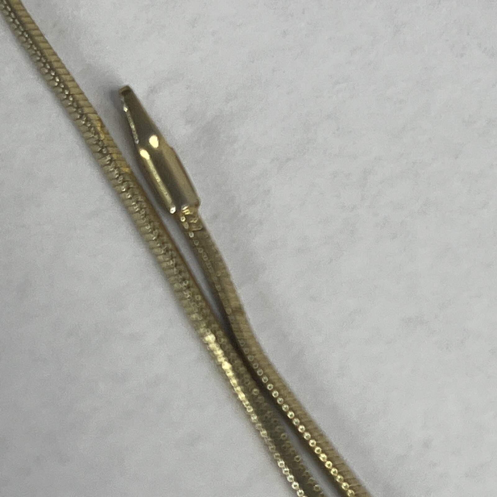 Cobra Cable Chain Gold Tone no Mark 16″