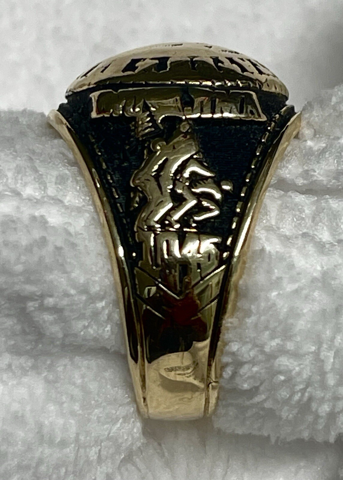 Vintage Jostens United States Marine Corps 14k Gold 11.5 Lifetime Warranty