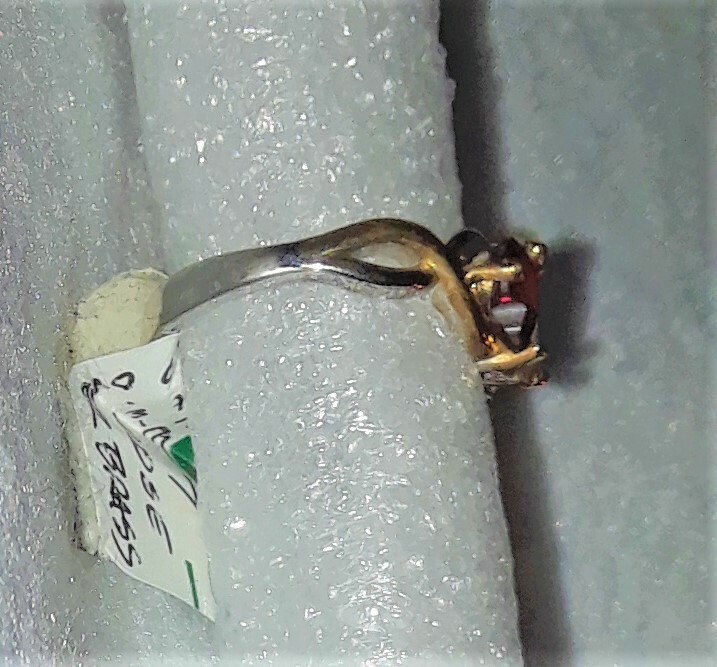 Brand New Beautiful Forever Love Two Hearts CZ Ring – Size 7