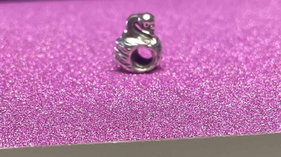 Pandora Ugly Duckling Swan Charm 790319 Sterling Silver Retired