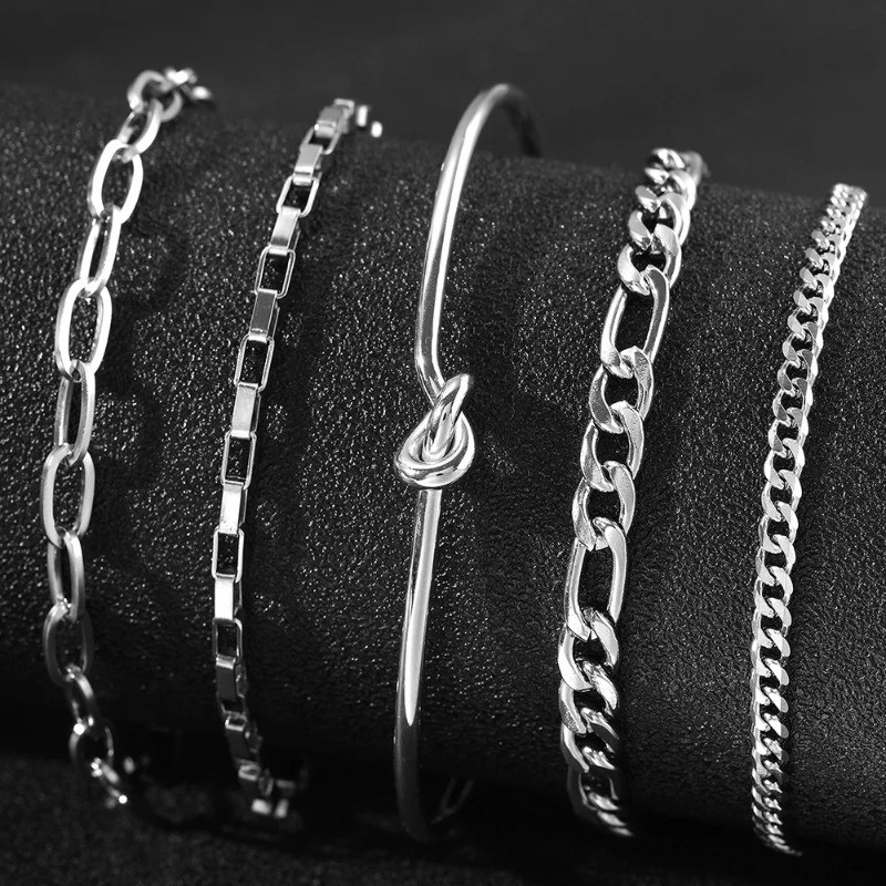 Stainless Steel Bohemian Style Personalized Anklet