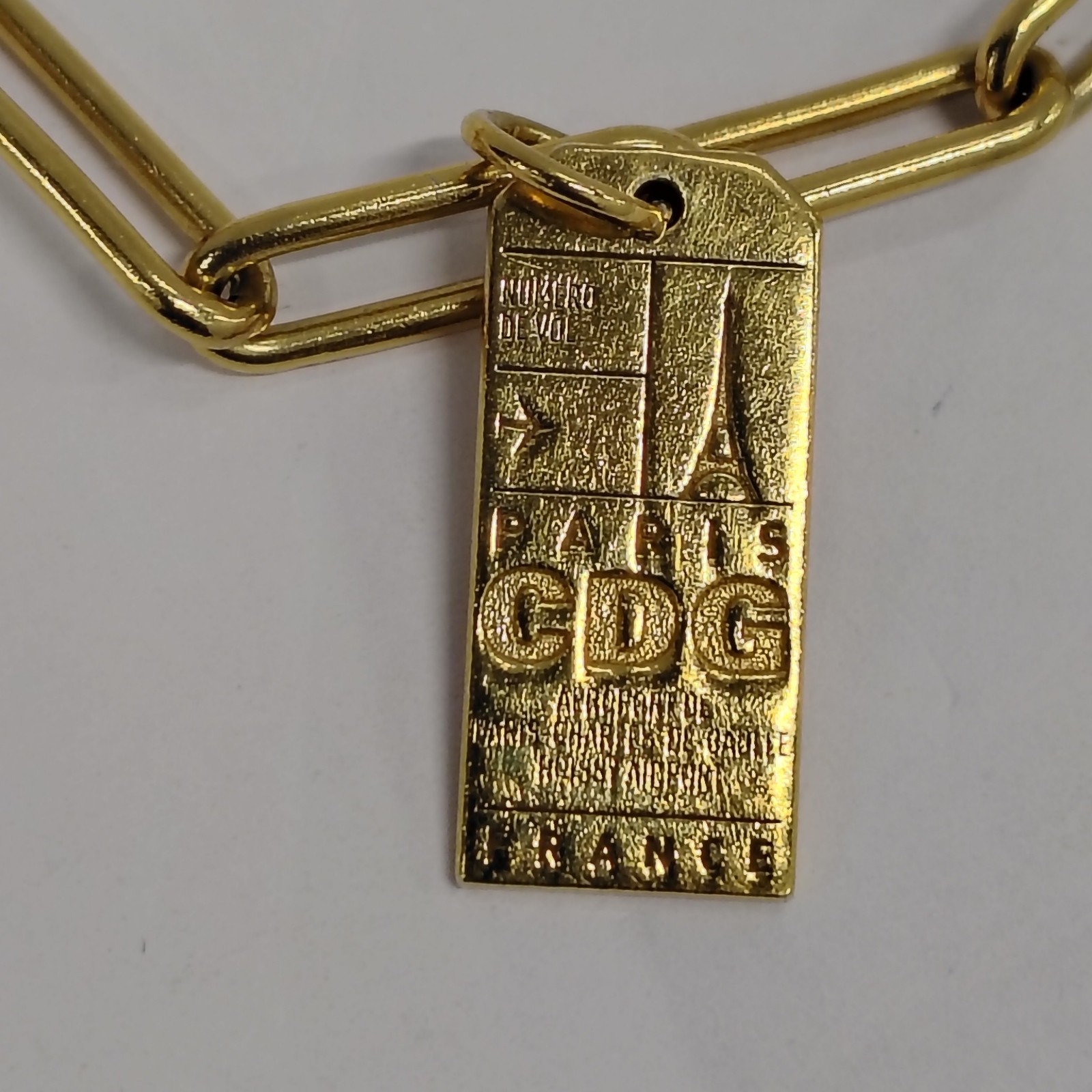 Jet Set Candy JSC 925 Gold Vermeil The Daily 360 Luggage Tag Charm Bracelet 25g