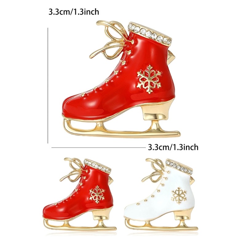 Fashion Winter Sports Brooch Pin Unisex Gift For Casual Everyday Use