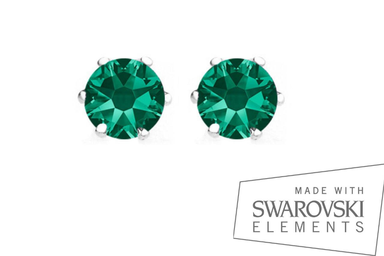 2 carat total weight – Made With Swarovski Elements – You Pick Color