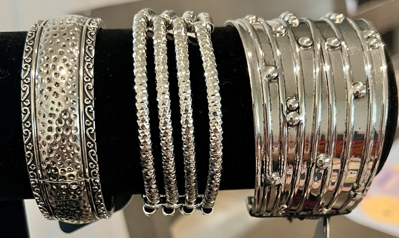 10 Silver Bracelets by Paparazzi. Various Styles & Designs for any occasion NWT