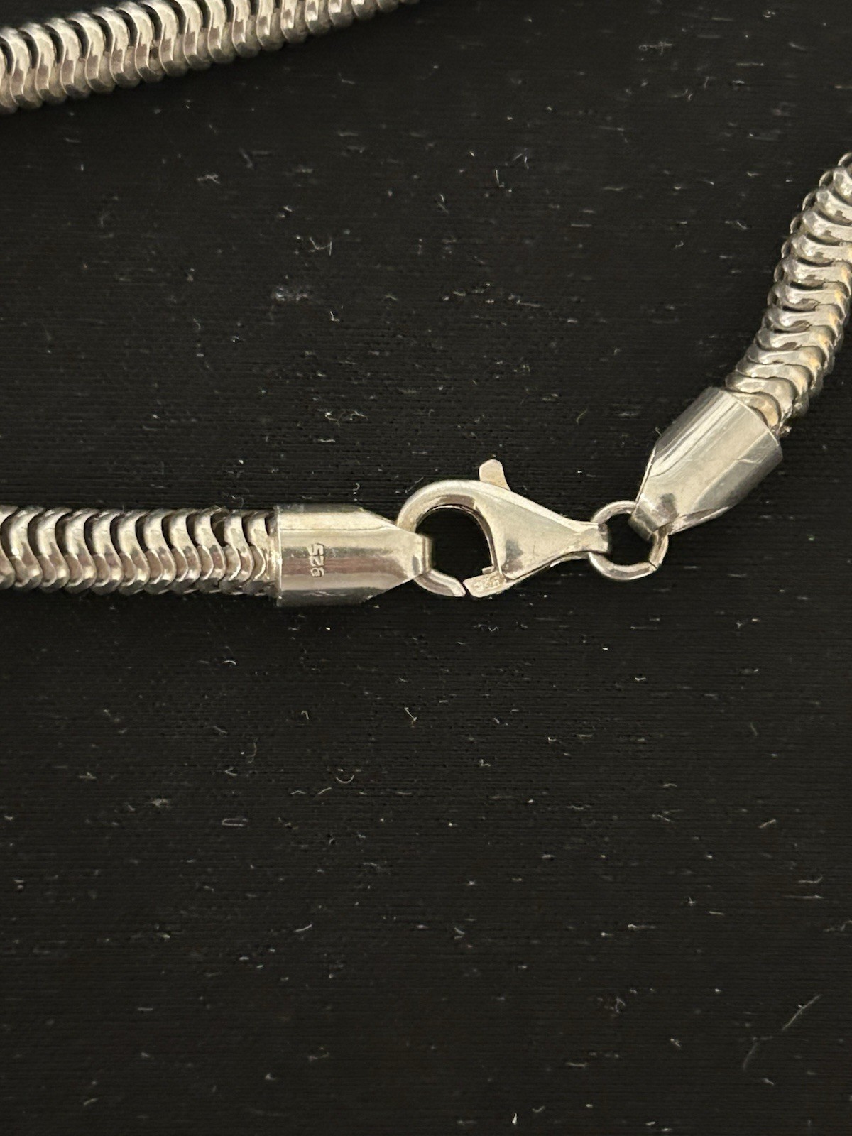 925 Sterling Silver 28” 5 mm snake chain necklace 43g solid heavy Italian ￼￼￼