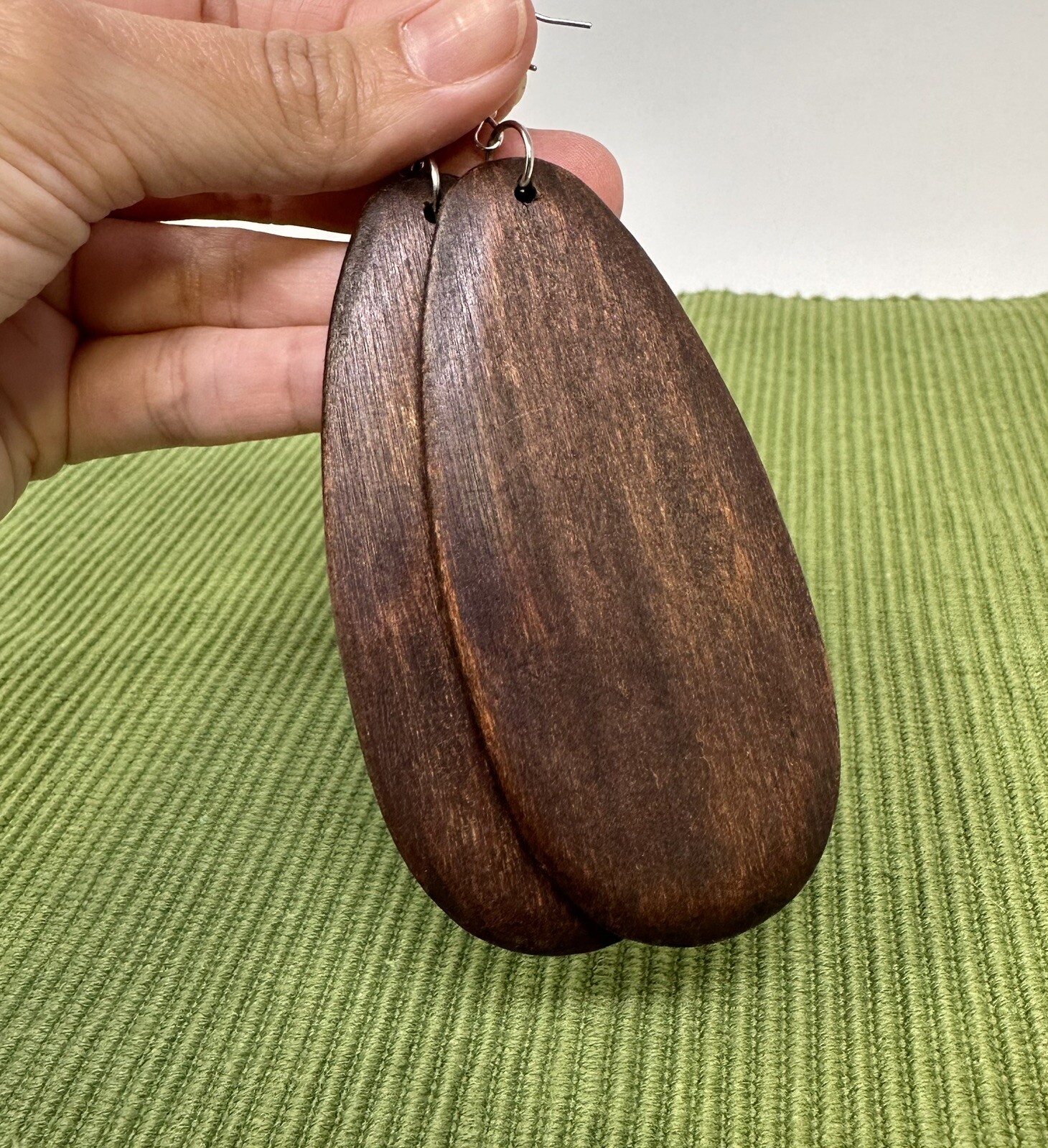 Fashion Good Quality Wood Earrings African Woman Wooden Pendant Brown Earrings
