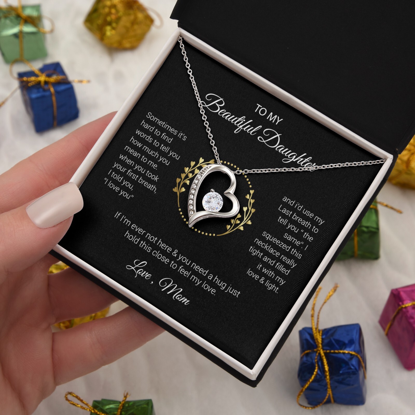 To My Beautiful Daughter Gift For Daughter From Mom, Daughters Birthday