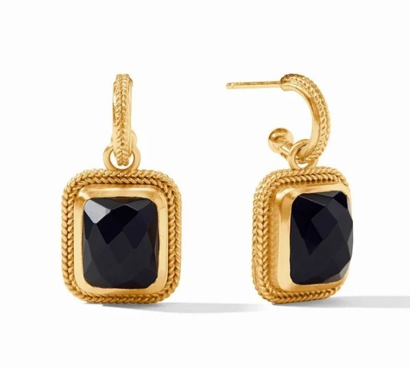 NWT Julie Vos 24K Gold Plated Earrings