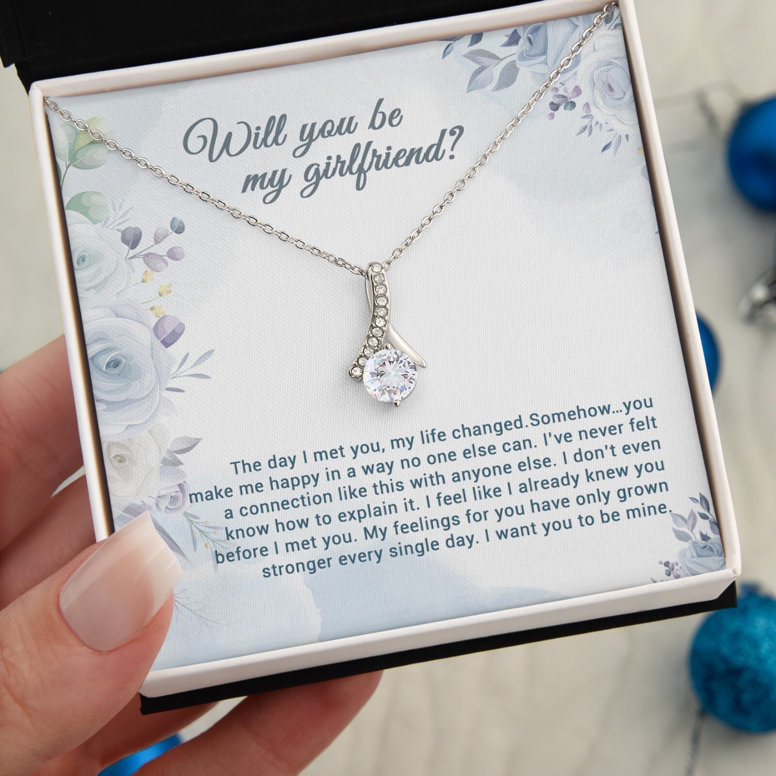 Be My Girlfriend Proposal, Will You Be My Girlfriend Gift, Future Girlfriend